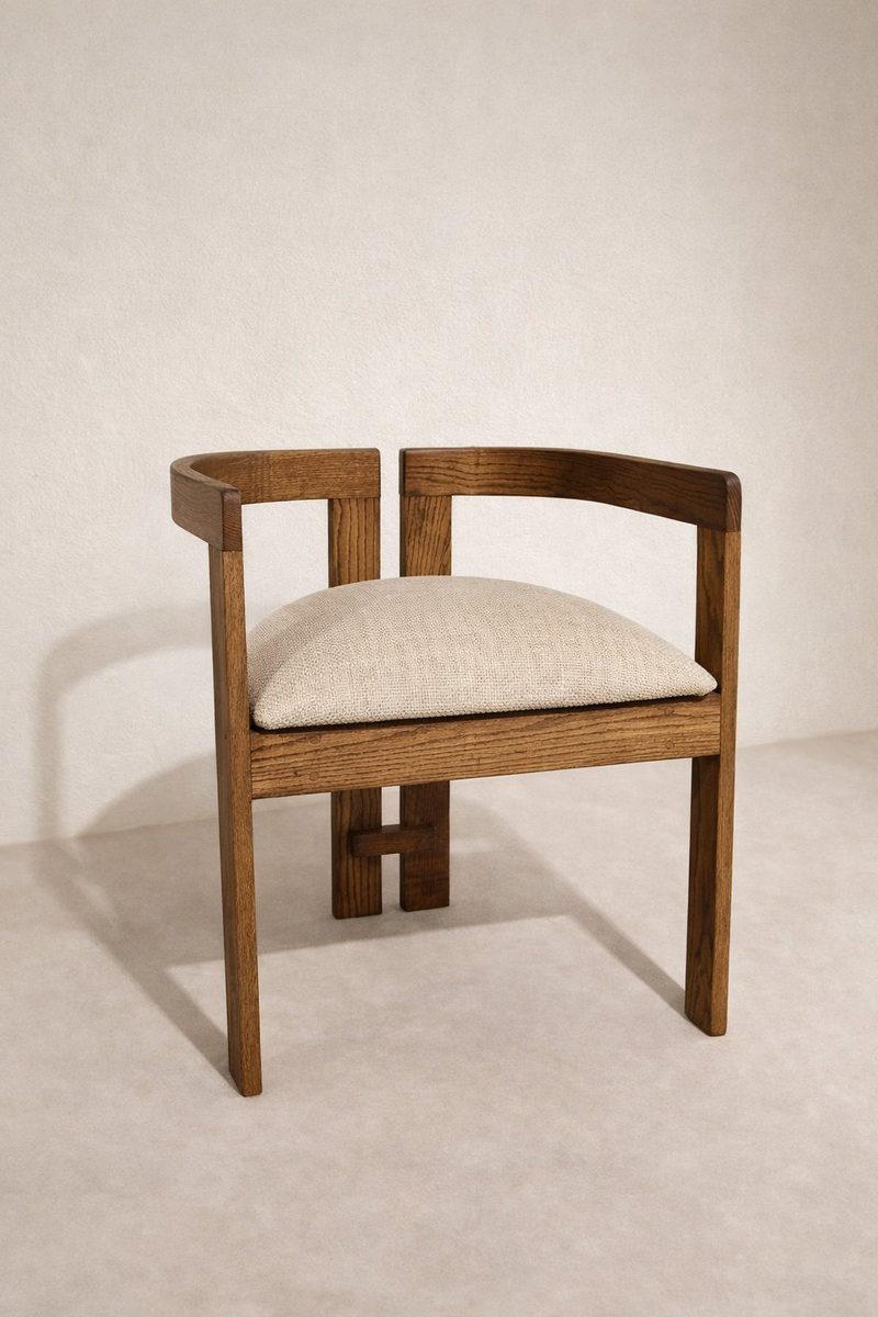 Rudi Dining Chair - handcrafted solid wood furniture - Whitman Innovations