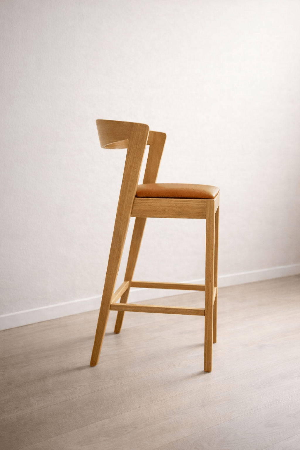 Lianda Bar and Counter Chair - handcrafted solid wood furniture - Whitman Innovations