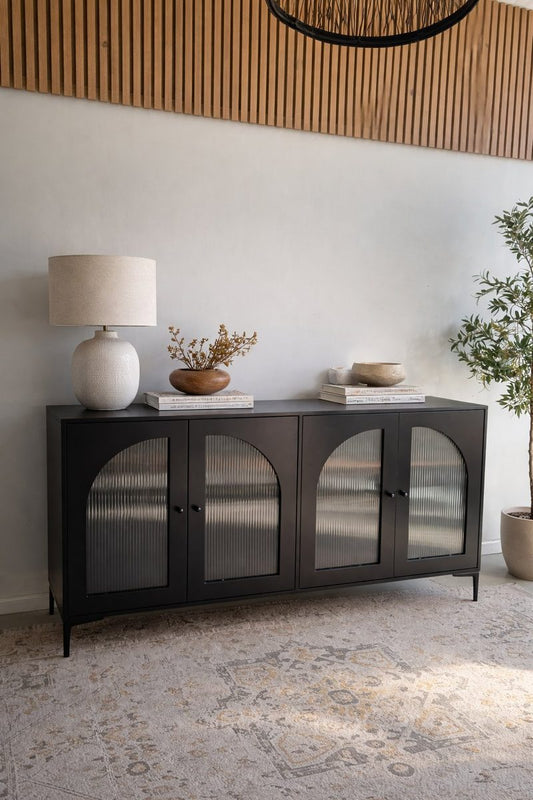 Cole Reeded Glass Sideboard