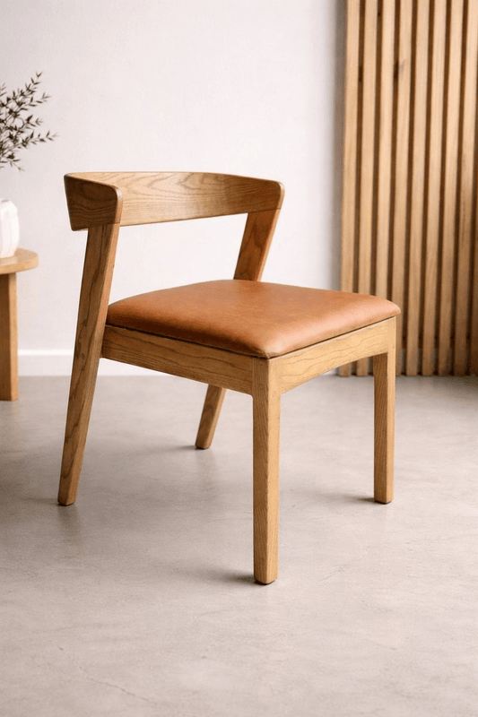 Lianda Dining Chair - handcrafted solid wood furniture - Whitman Innovations