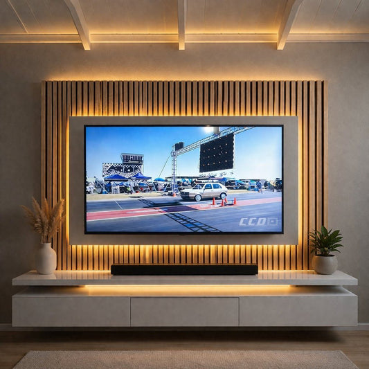 Kimberly TV Unit - handcrafted solid wood furniture - Whitman Innovations