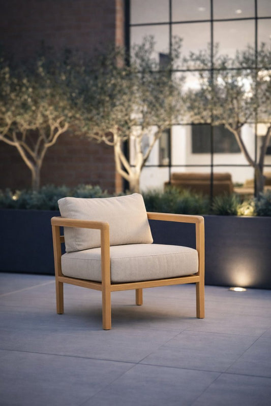 Ruth Occasional Chair - handcrafted solid wood furniture - Whitman Innovations
