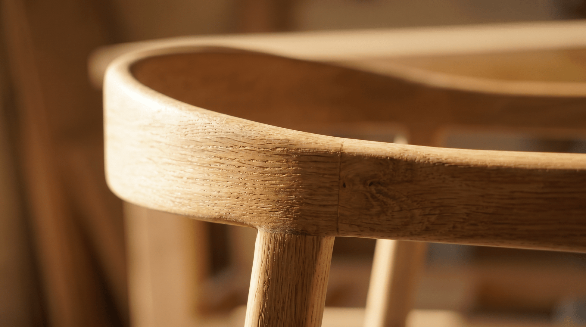 Brigitte Dining Chair - handcrafted solid wood furniture - Whitman Innovations