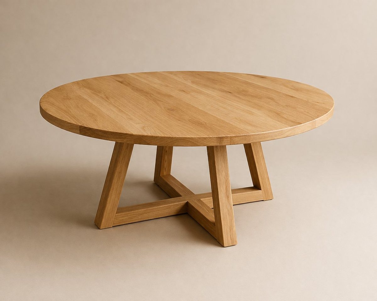 Micah Dining Table - handcrafted solid wood furniture - Whitman Innovations