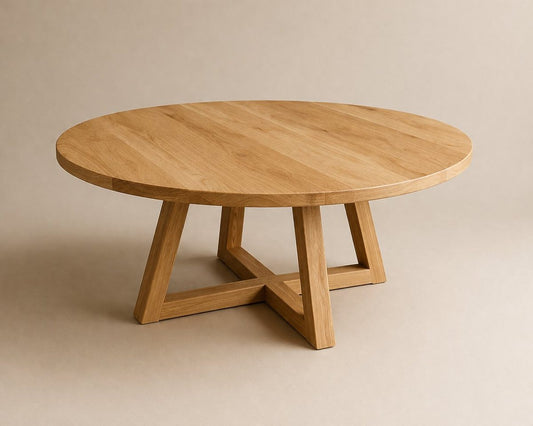 Micah Dining Table - handcrafted solid wood furniture - Whitman Innovations