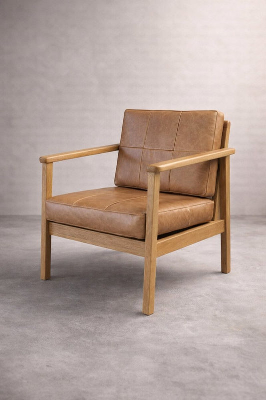 Jonathan Occasional Chair - handcrafted solid wood furniture - Whitman Innovations