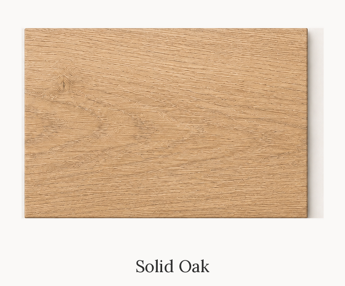 Solid Oak finish swatch, Whitman Innovations